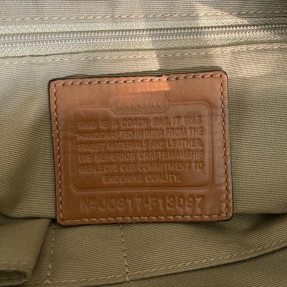 COACH Signature Jacquard Tote - Picture 3 of 6